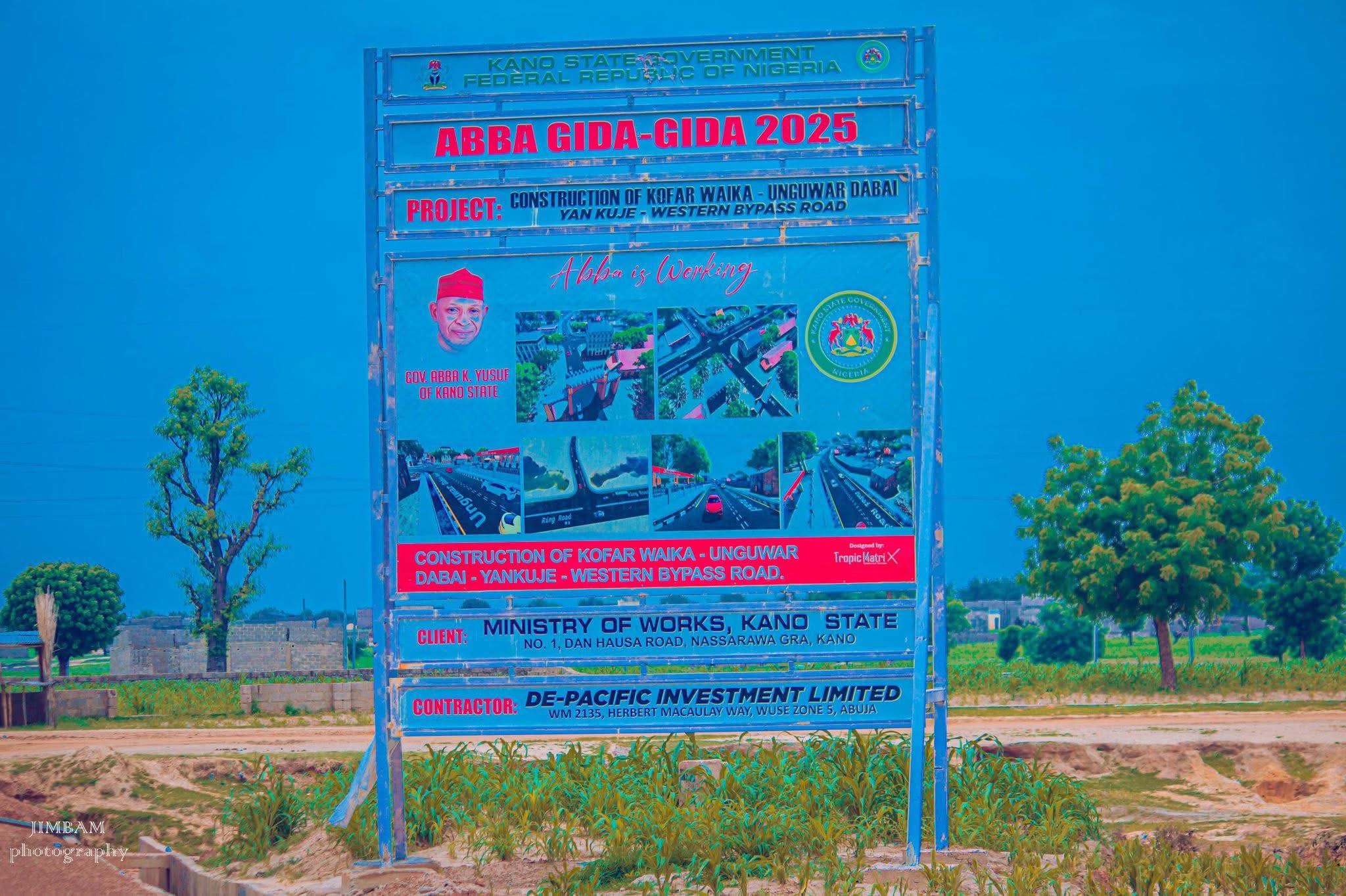 CONSTRUCTION OF KOFAR WAIKA TO UNGUWAR DABAI TO SABON RAMI TO KANKARE TO YANKUJE ROAD