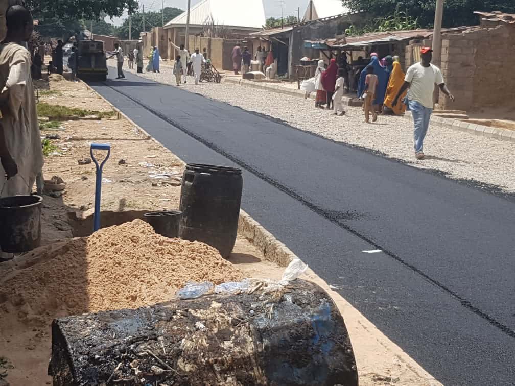 Construction of Kwankwaso Township Road